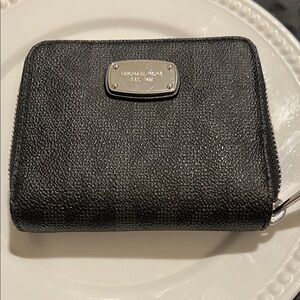 Michael Kors Black Saffiano Leather Wallet